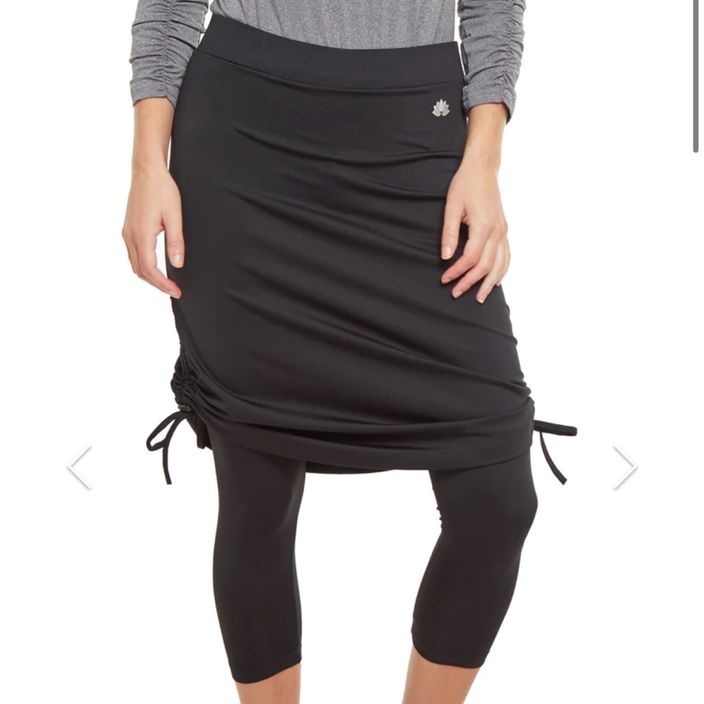 Black snoga side tie